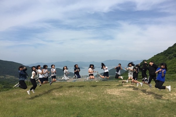 영암여자중학교 수련활동