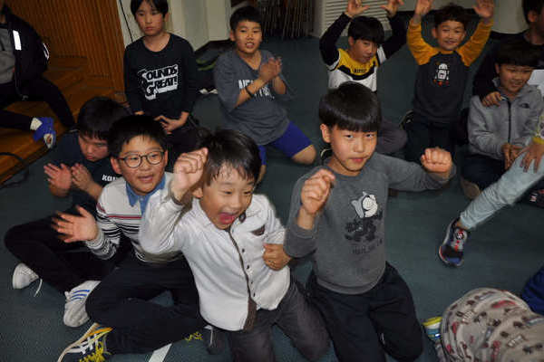 백수초등학교 수련활동